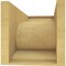 Ekena Millwork 12"W x 24"D x 12"H Wide Emerson Rough Cedar Woodgrain TimberThane Corbel, Primed Tan CORUR12X24X12EMRRCPR - alternate 4